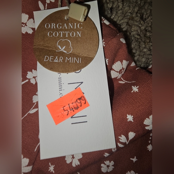 NWT DEAR MINI 18-24 MONTHS DRESS. $55 RETAIL - Picture 3 of 4